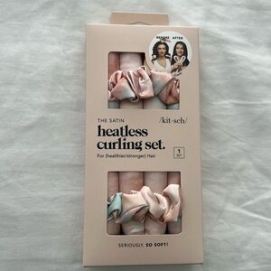 Kitsch heatless curling set